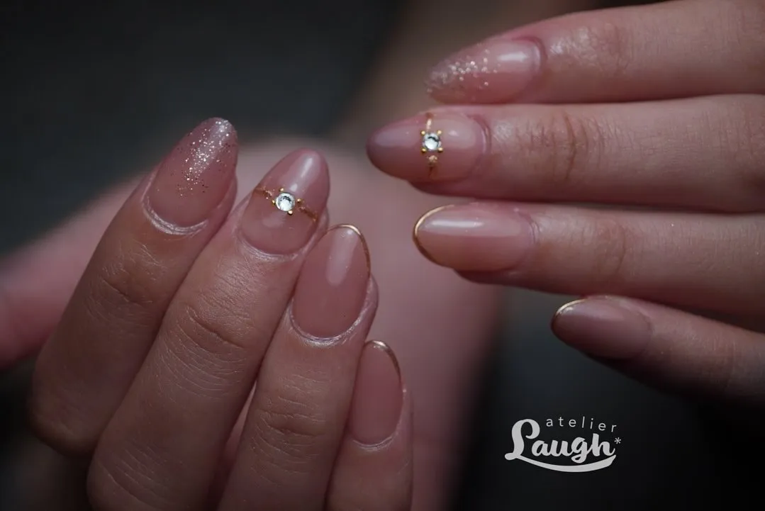 初ジェルネイル💅
